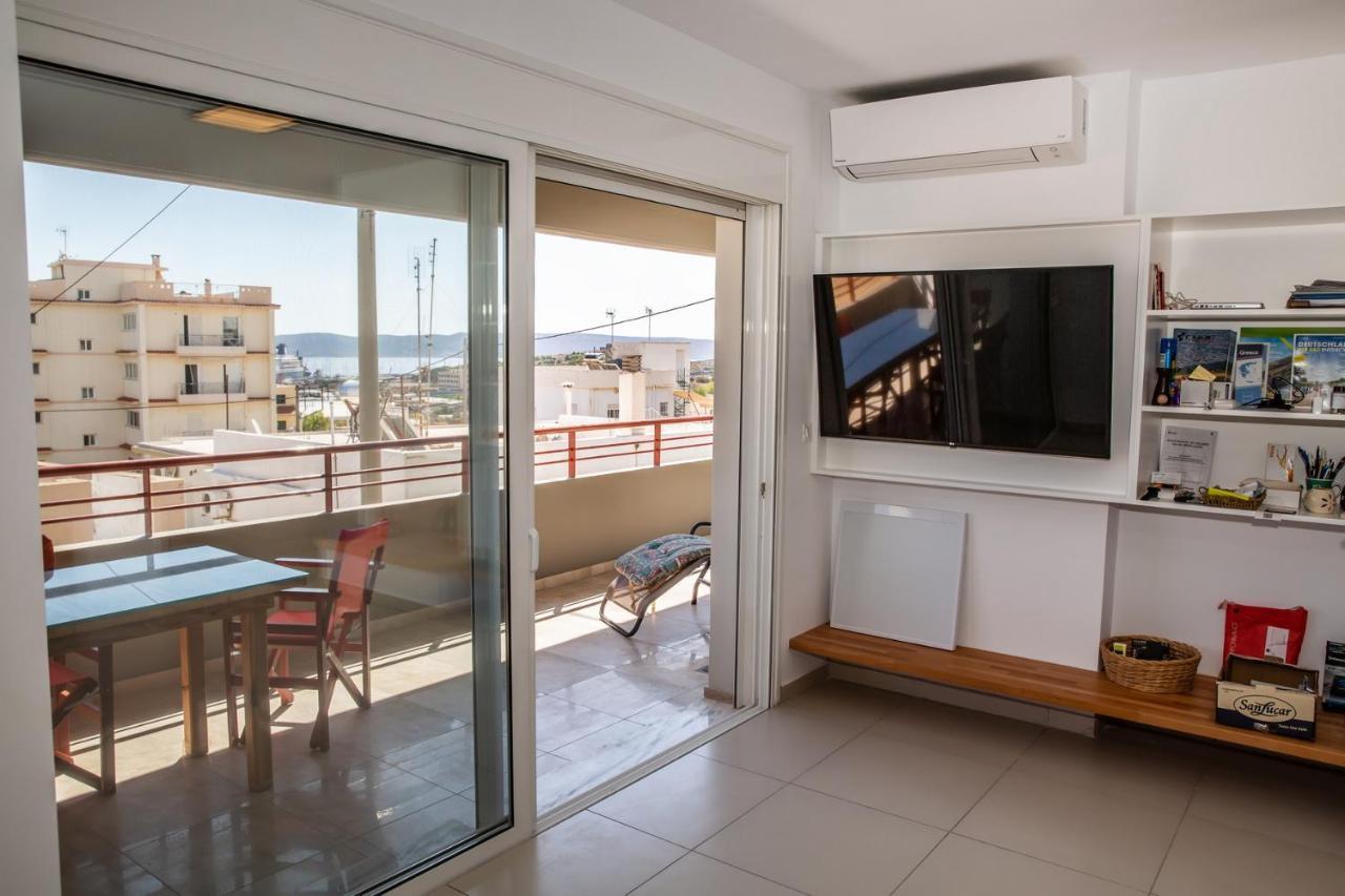 5 Sterne Apollo City Apartment Lávrion Exteriér fotografie